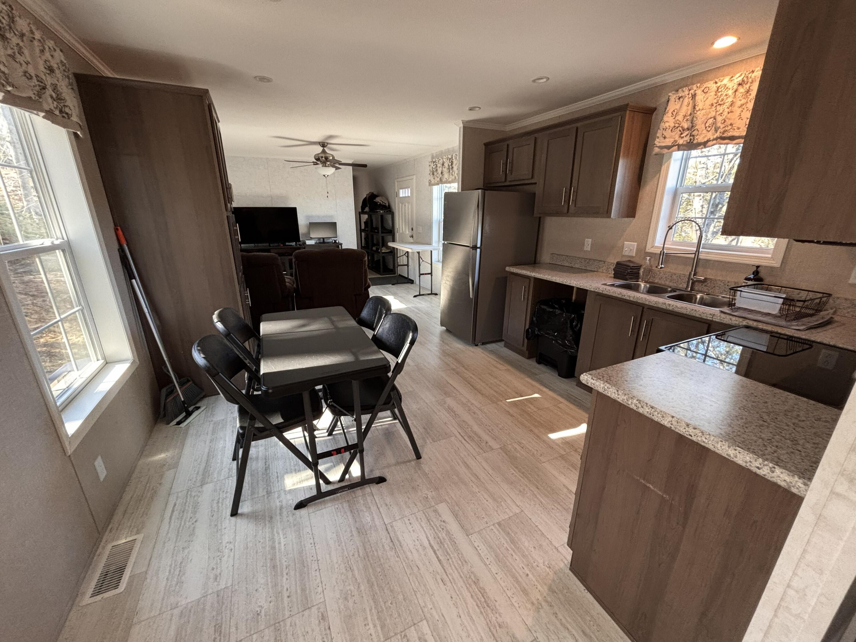 119 Gardiner Road Wiscasset, ME 04578 - Photo 5 of 20 fullviewofkitchenlivingroom