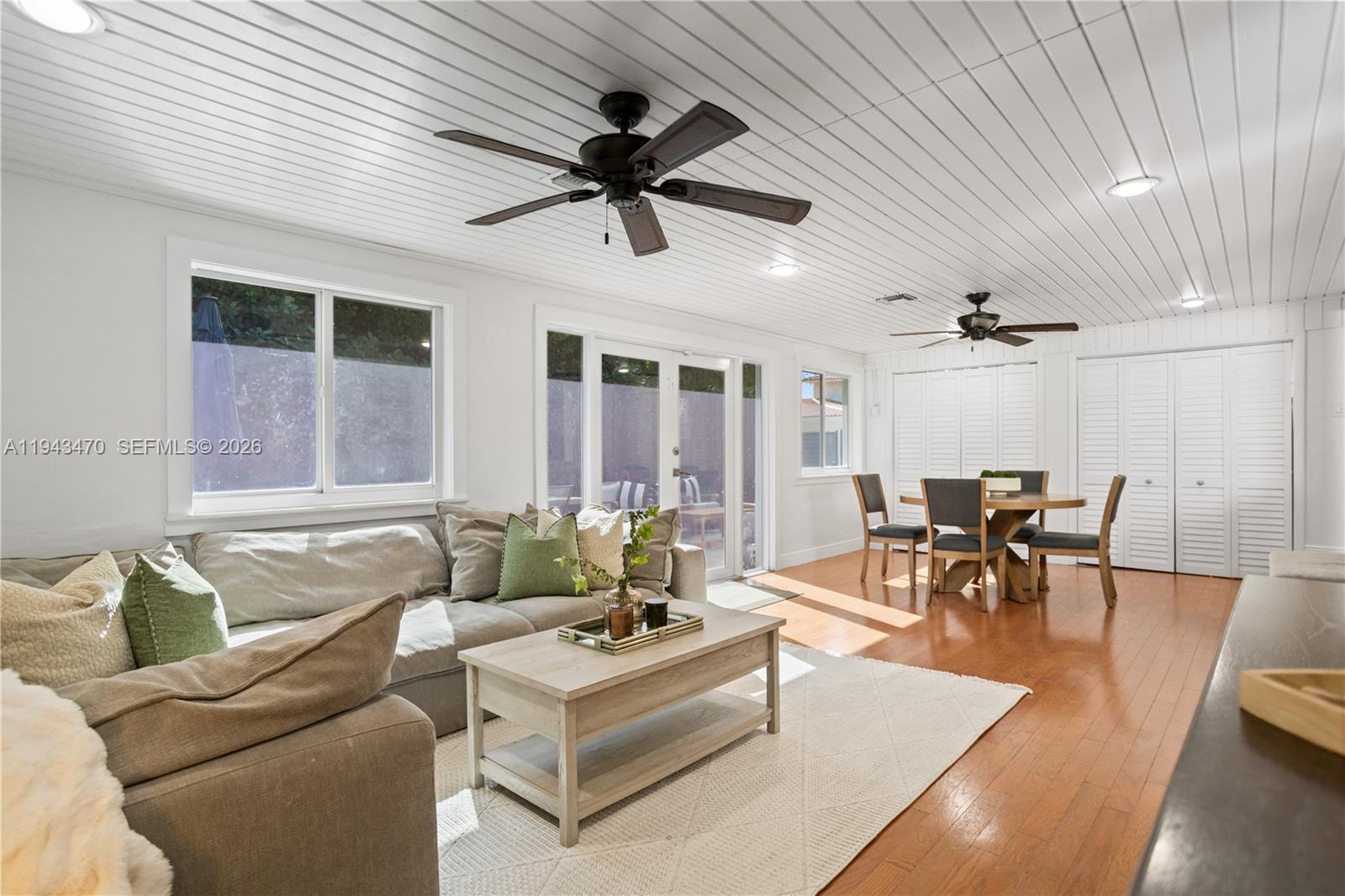 2498 Southwest 19th Terrace Miami, FL 33145 - Photo 15 of 25 a living room with furniture and a large window