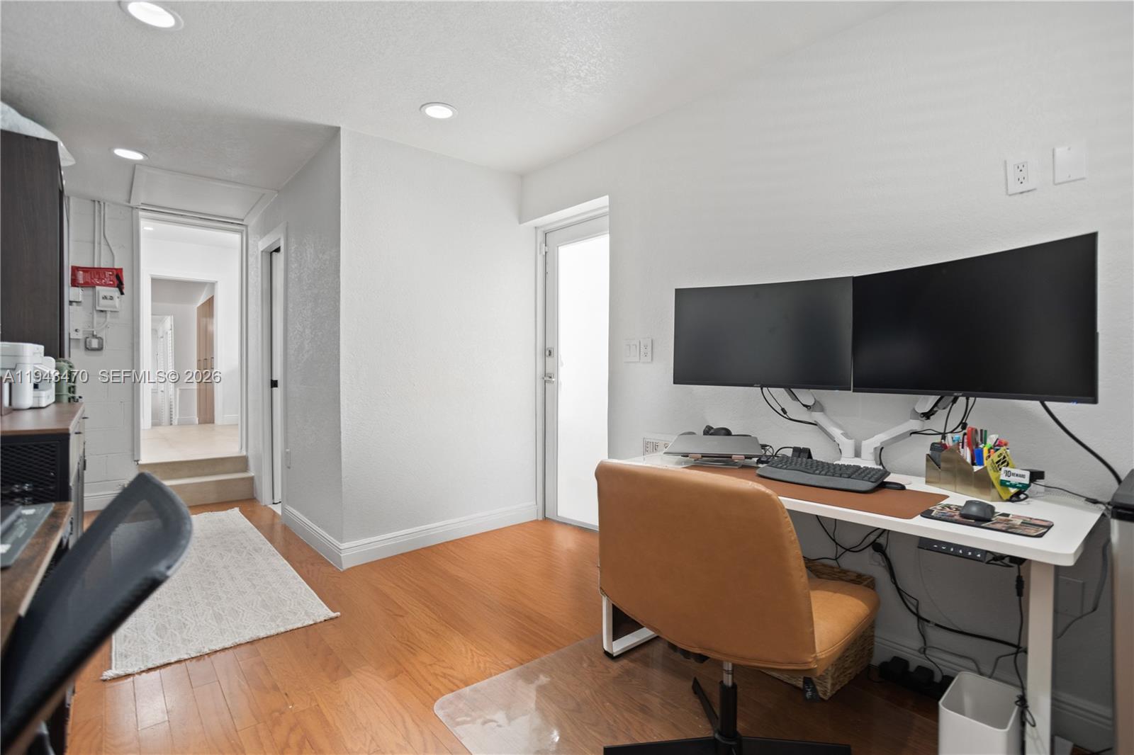 2498 Southwest 19th Terrace Miami, FL 33145 - Photo 20 of 25 a bedroom with a workspace