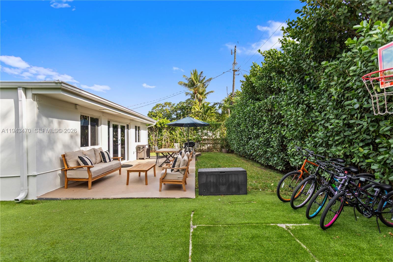 2498 Southwest 19th Terrace Miami, FL 33145 - Photo 22 of 25 a view of an house with backyard porch and sitting area