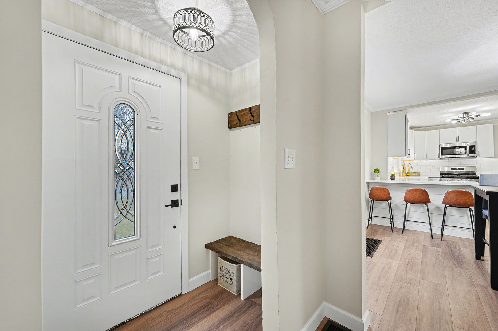 3634 178th Street Lansing, IL 60438 - Photo 3 of 28 a view of dining room with wooden floor