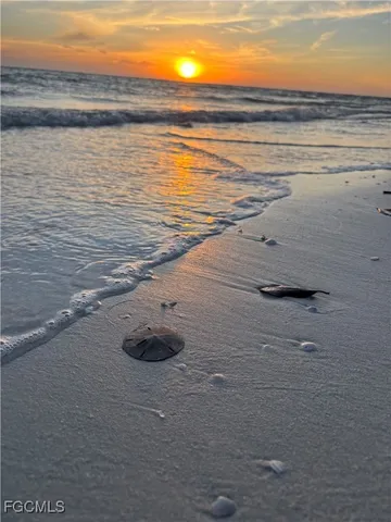 a view of an ocean beach