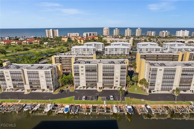 a view of a city with tall buildings