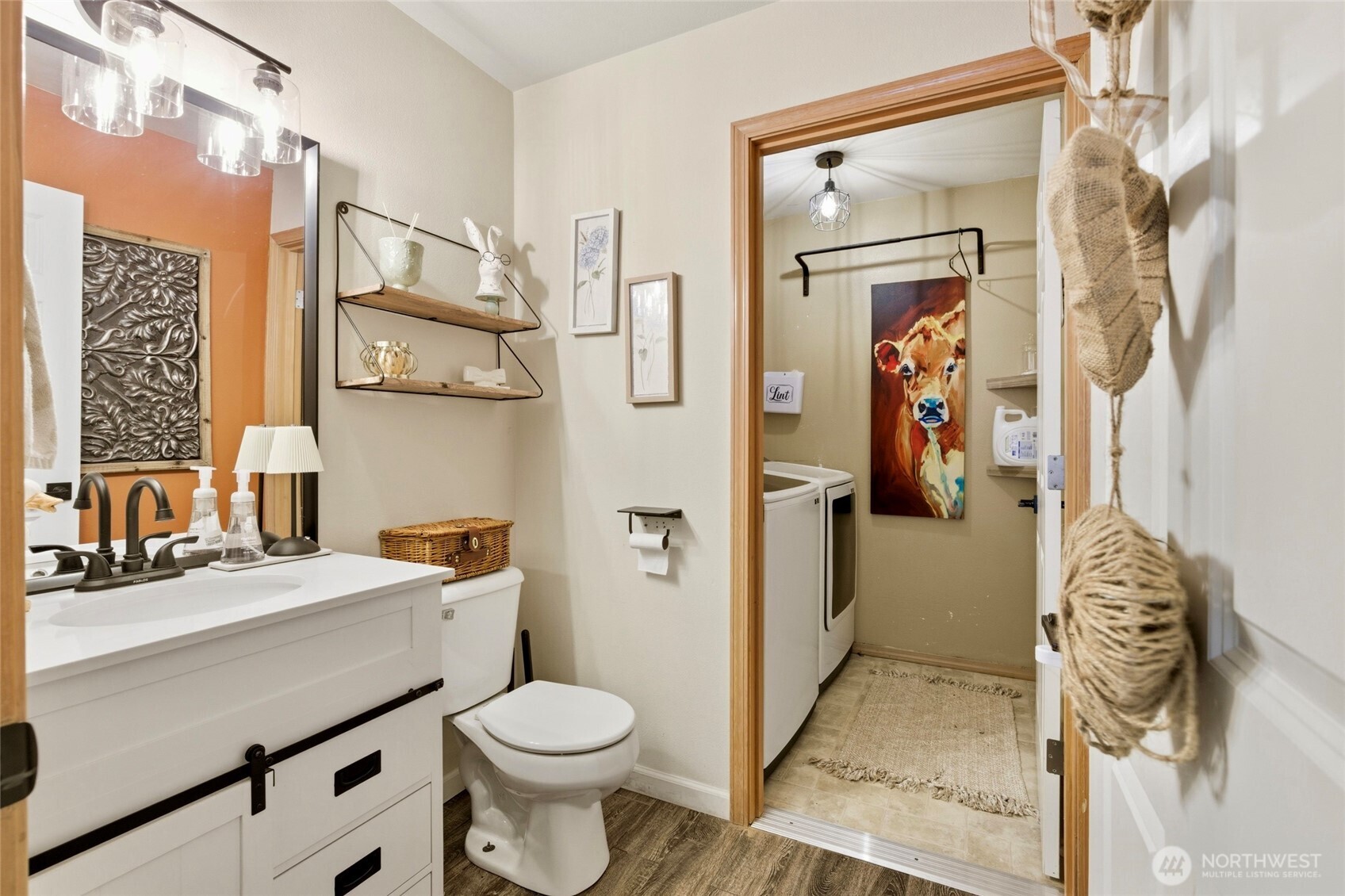 14005 Cedar Court Sultan, WA 98294 - Photo 31 of 38 a bathroom with a sink a toilet and shower