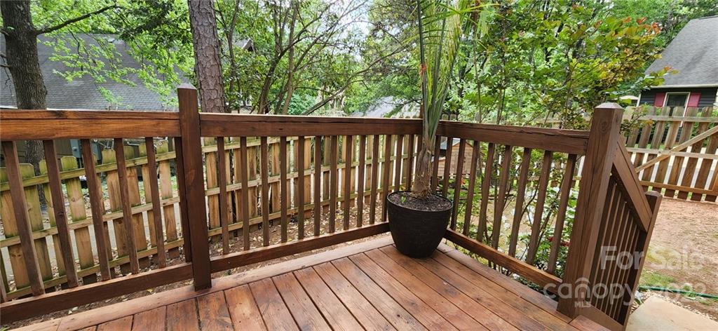3068 Point Clear Drive Tega Cay, SC 29708 - Photo 26 of 31 a view of balcony with wooden floor