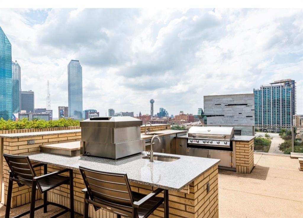 1700 Cedar Springs Road, Unit 2501 Dallas, TX 75201 - Photo 11 of 31 a view of outdoor space with seating