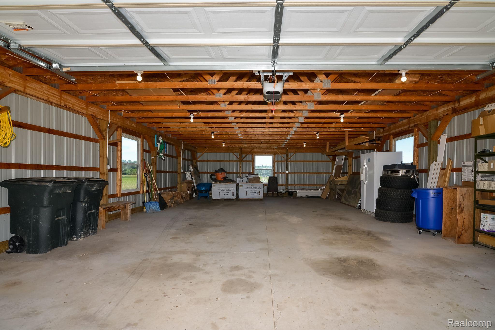 15204 Bishop Road Byron, MI 48418 - Photo 28 of 38 Pole Barn