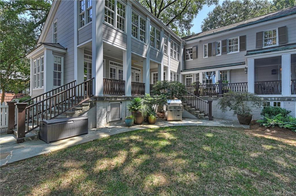 1626 Queens Road West Charlotte, NC 28207 - Photo 35 of 36 a view of a brick building next to a big yard
