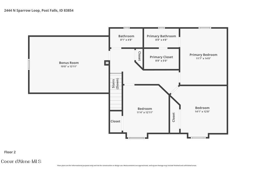 2444 North Sparrow Loop Post Falls, ID 83854 - Photo 39 of 39 2D