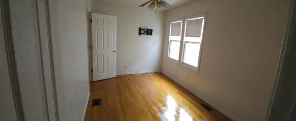 a view of hallway with window