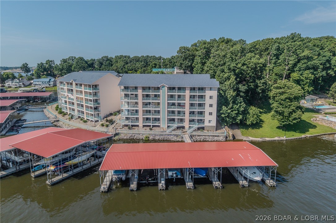 194 Sac Road, Unit D301 Sunrise Beach, MO 65079 - Photo 34 of 43 Aerial view of building 194