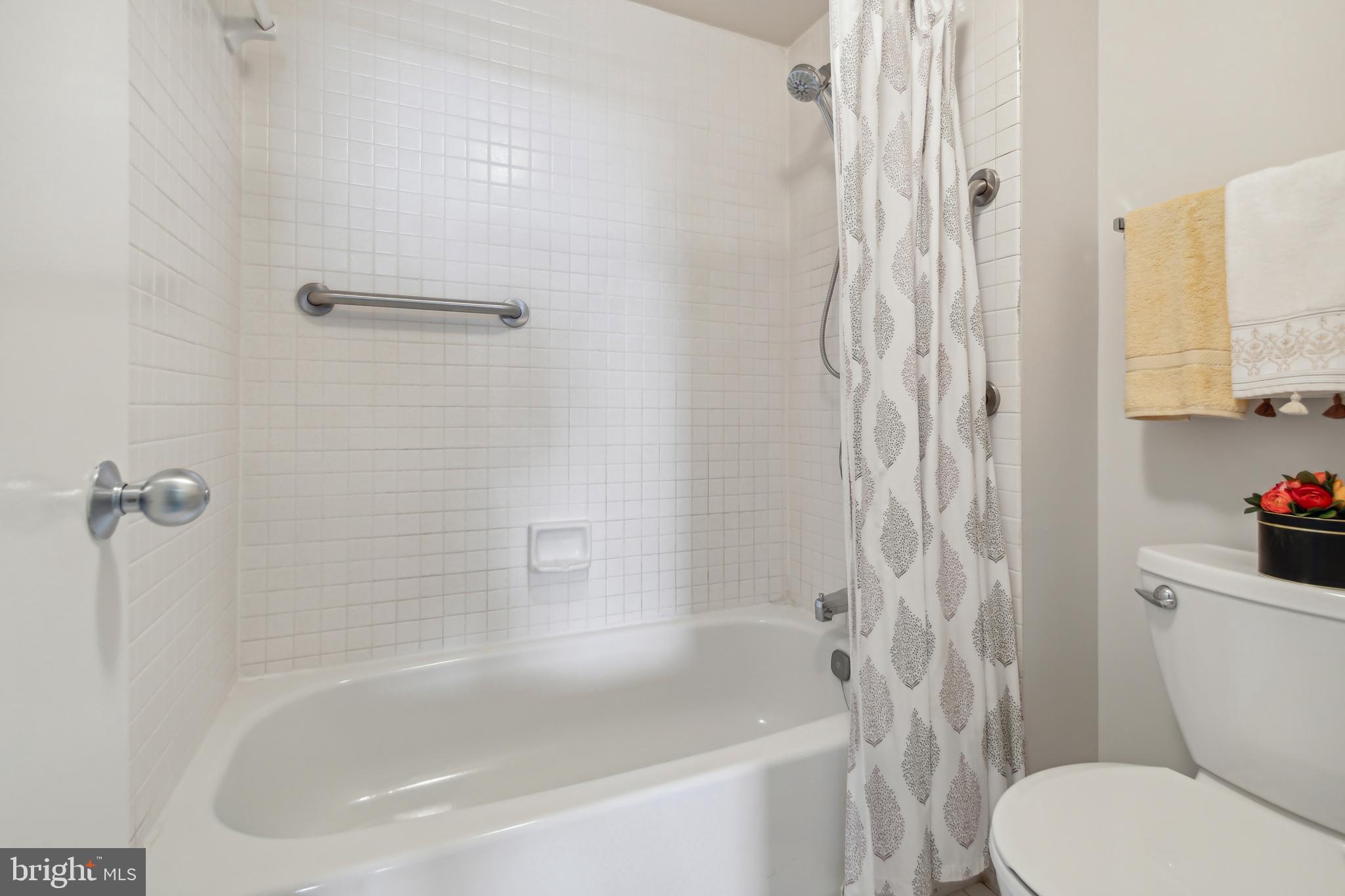 5501 Seminary Road, Unit 805S Falls Church, VA 22041 - Photo 22 of 48 Shower and Tub perfect for relaxing