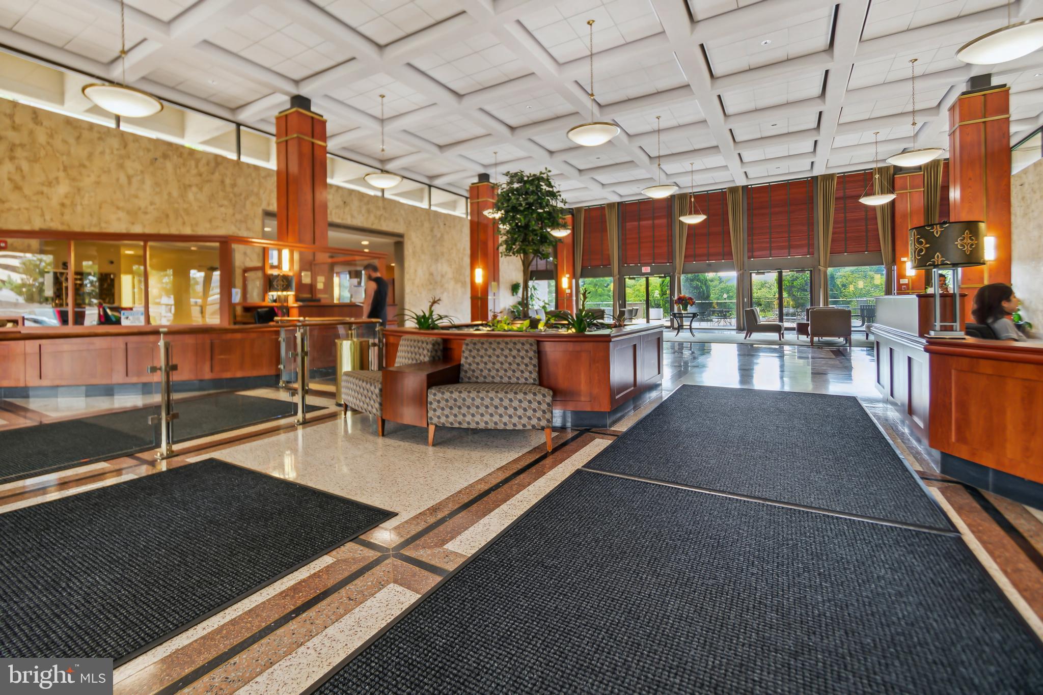 5501 Seminary Road, Unit 805S Falls Church, VA 22041 - Photo 8 of 48 Lobby so relaxing and peaceful