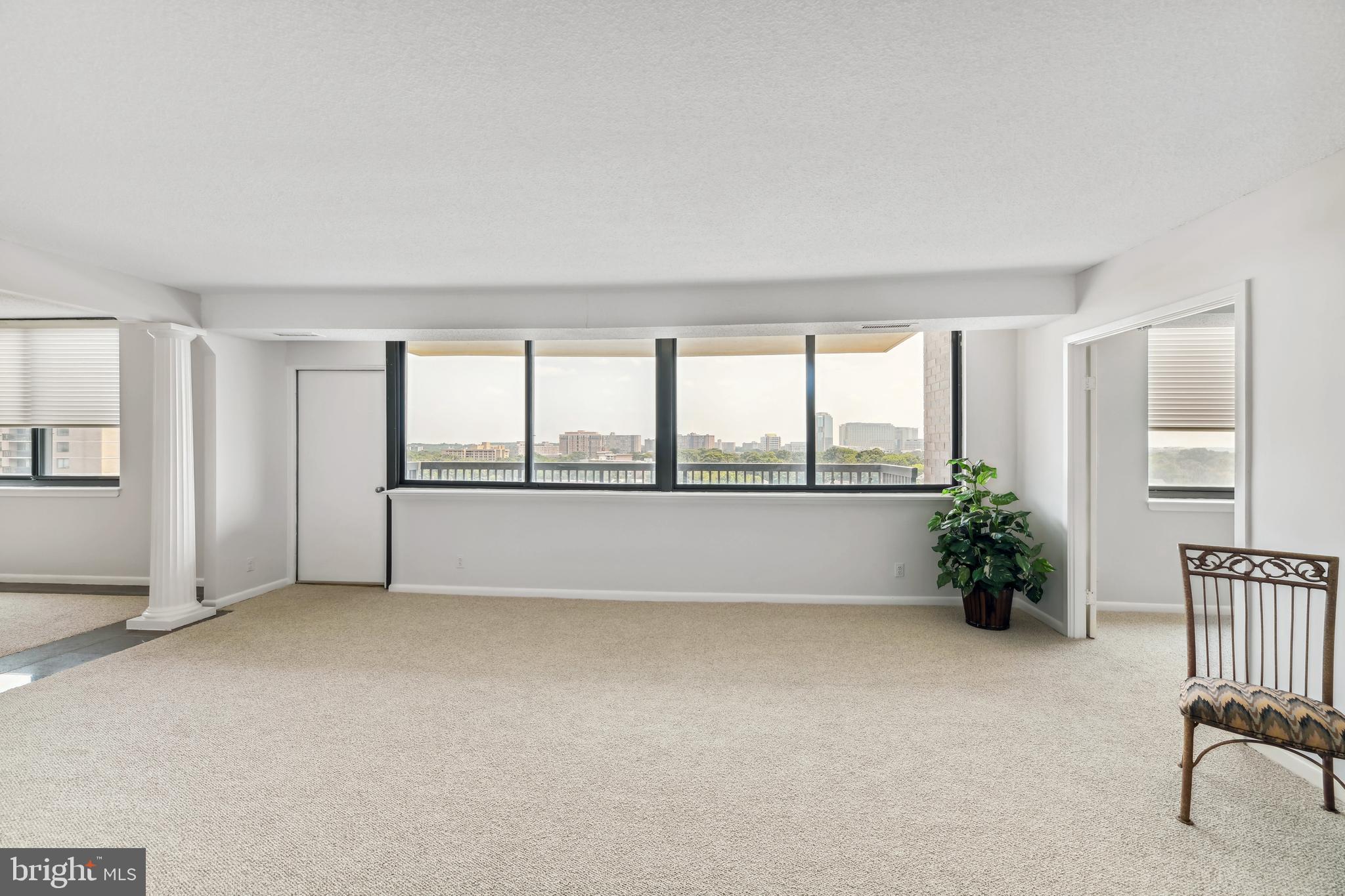 5501 Seminary Road, Unit 805S Falls Church, VA 22041 - Photo 10 of 48 Magnificent view as soon as you step into Liv. Rm