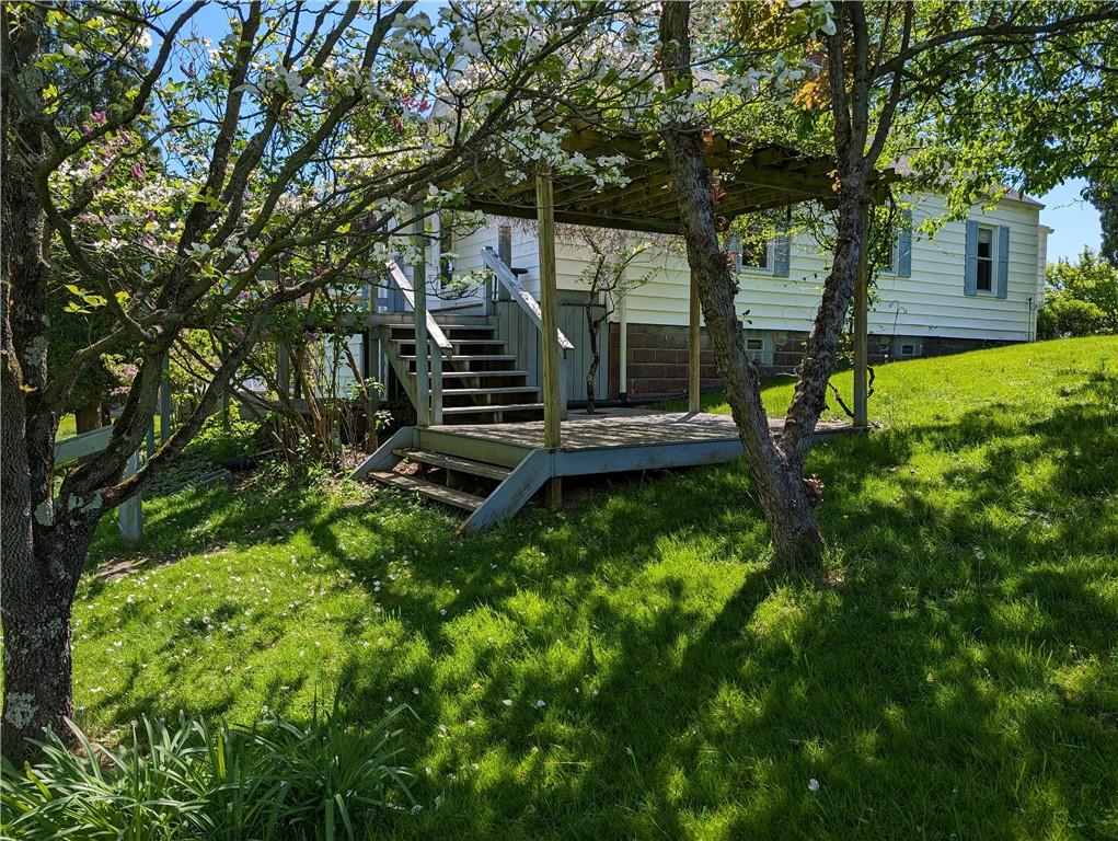 488 Highland Ridge Road Claysville, PA 15323 - Photo 5 of 29 a view of a house with backyard and a tree