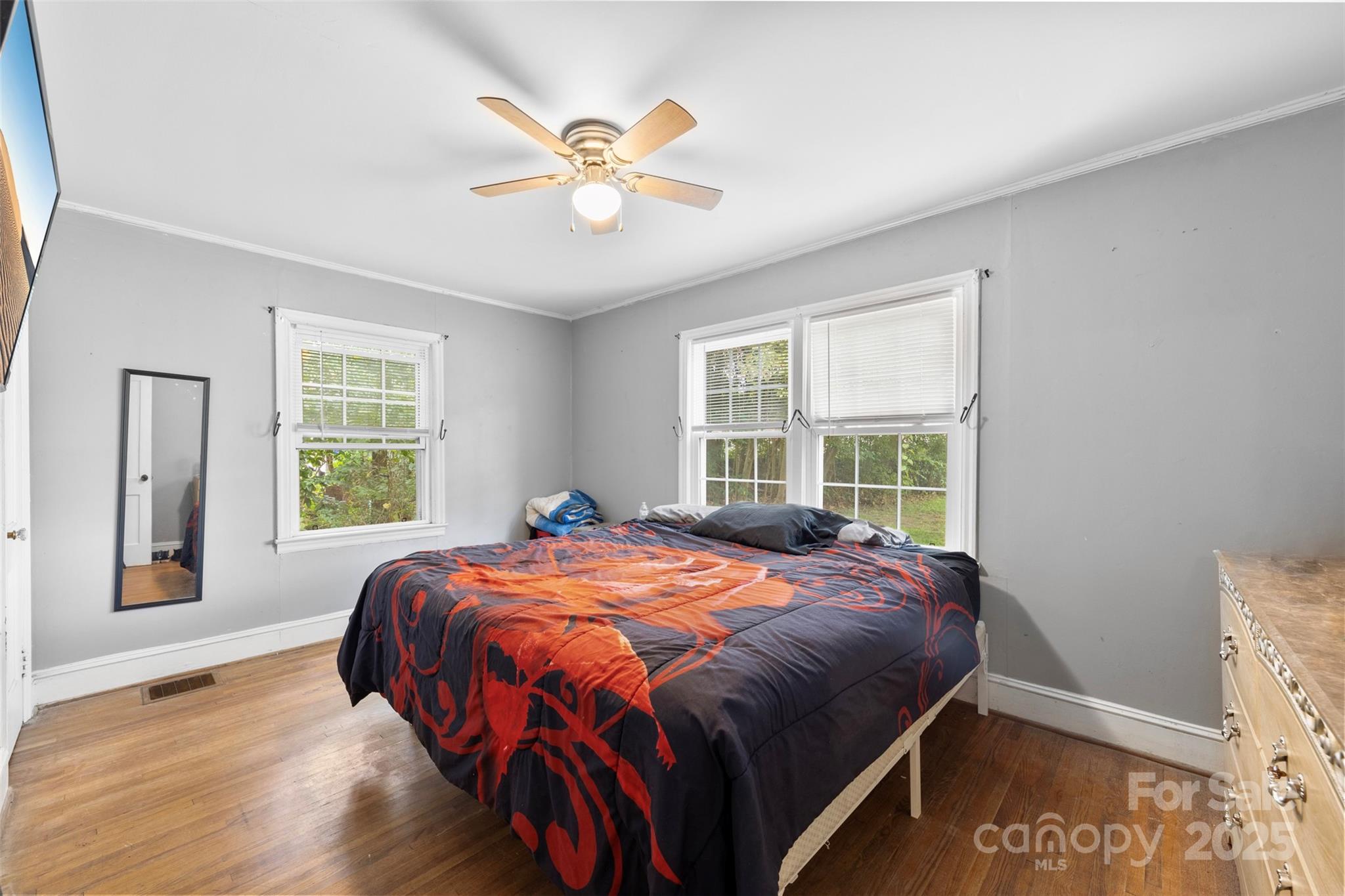 310 South Main Street Stanley, NC 28164 - Photo 13 of 22 a bedroom with a bed and a window