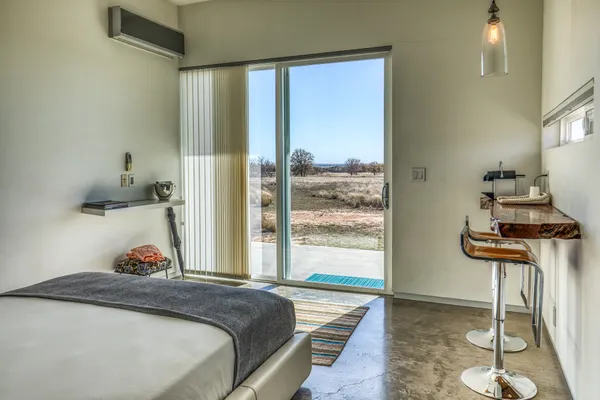 a view of a lake with houses