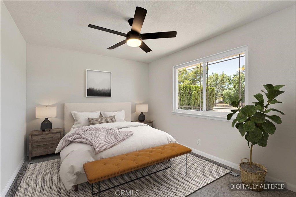 21985 Maumee Road Apple Valley, CA 92308 - Photo 15 of 28 Bedroom 2 (Disclaimer: Some images have been digitally enhanced with virtual staging to illustrate potential room layouts and furnishings. Actual property condition and features may vary. Buyer to verify all information independently).