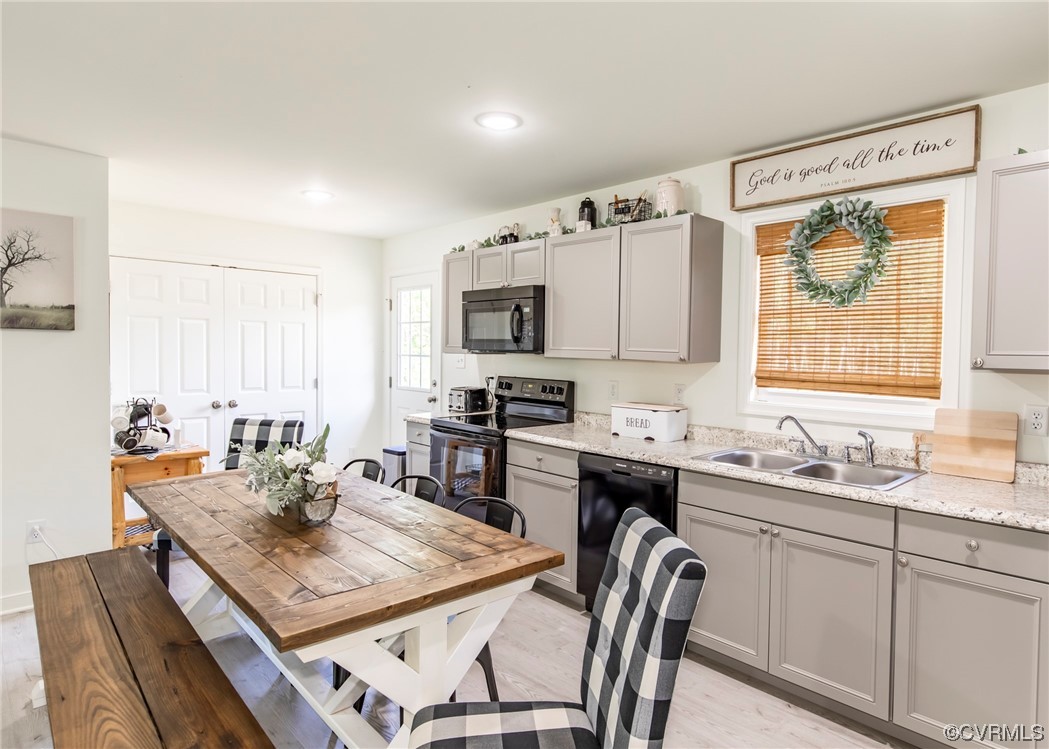 Dining Area and Kitchen