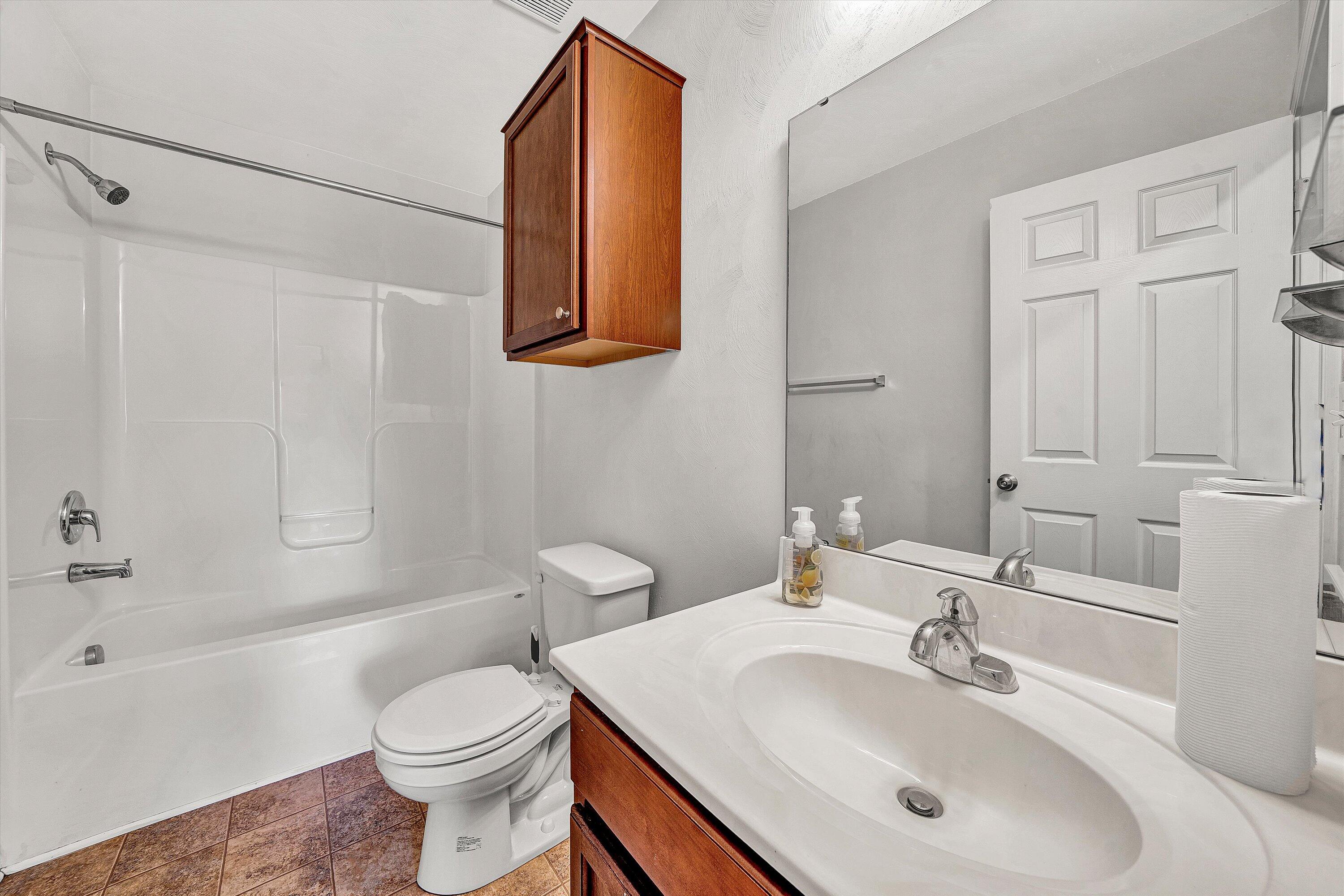 555 Old Fort Road Rocky Mount, VA 24151 - Photo 14 of 35 a bathroom with a sink toilet and shower