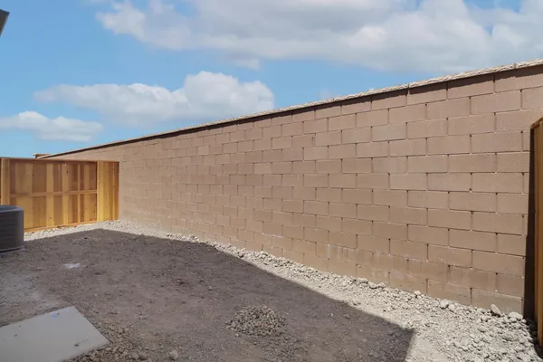 a picture of a bench in a room
