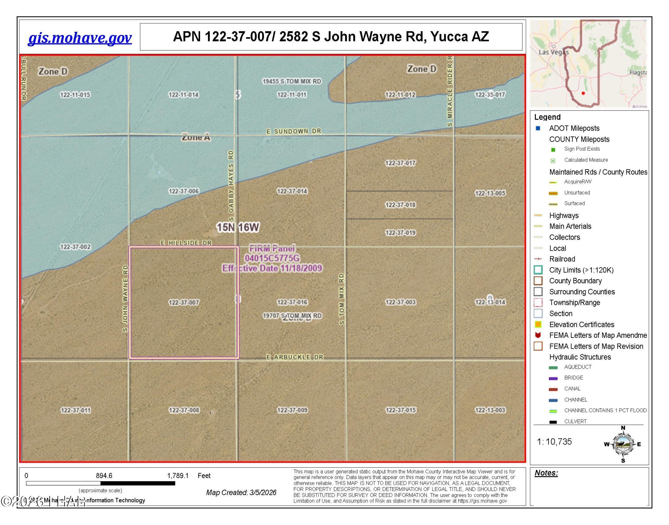122-37-007 South John Wayne Road Yucca, AZ 86438 - Photo 10 of 21