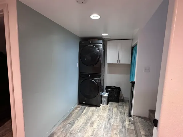 a bathroom with a toilet and a sink