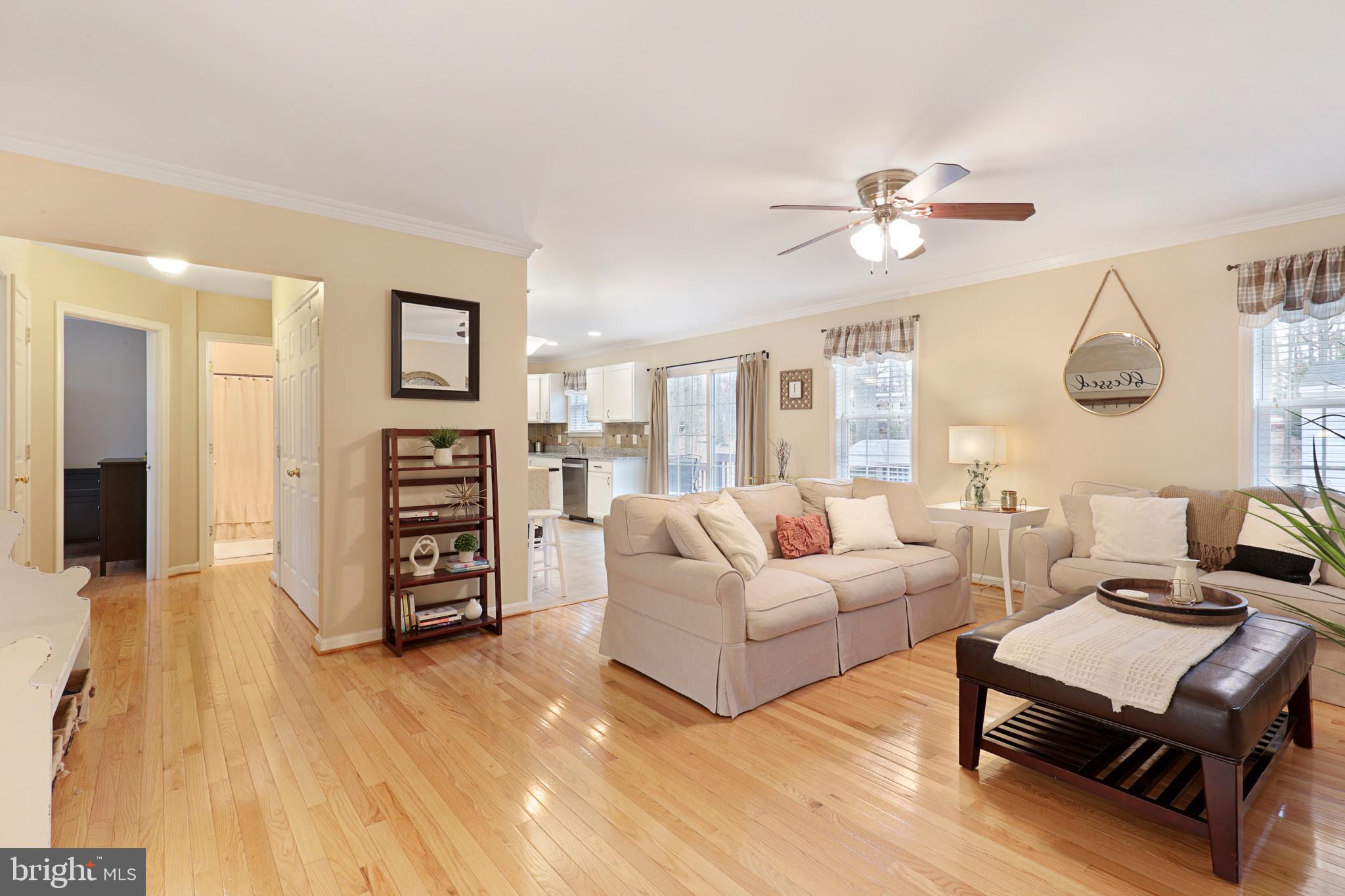 7388 Kennedy Road Nokesville, VA 20181 - Photo 4 of 41 open living concept on main level