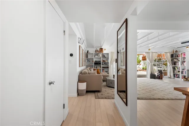 a view of living room kitchen and furniture