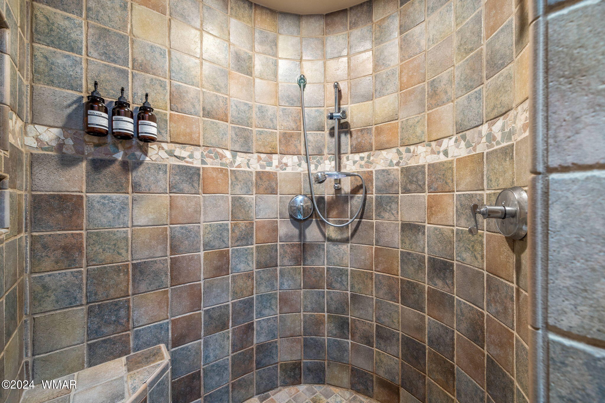 3361 West Falling Leaf Road Show Low, AZ 85901 - Photo 17 of 49 Large walk in shower