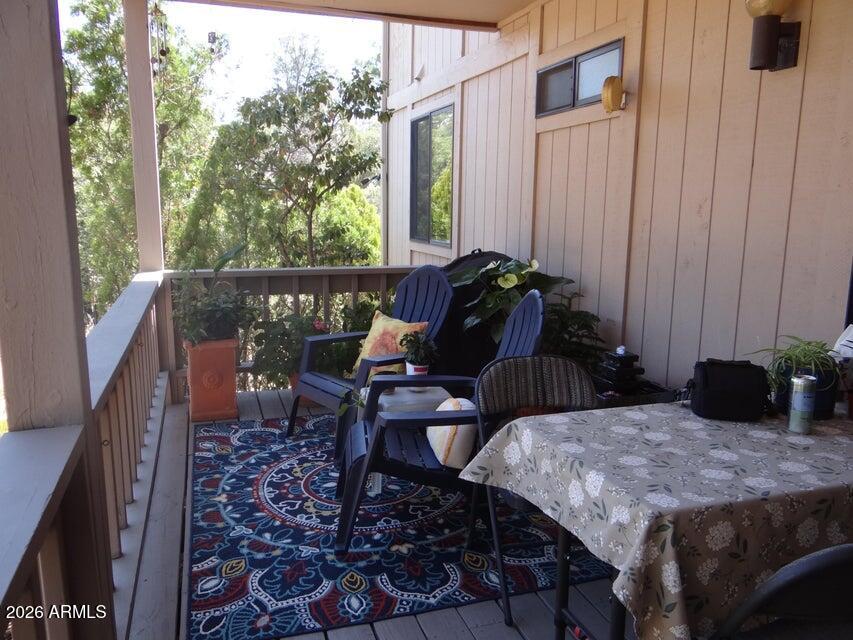 606 North Easy Street, Unit B Payson, AZ 85541 - Photo 18 of 31 Specious deck