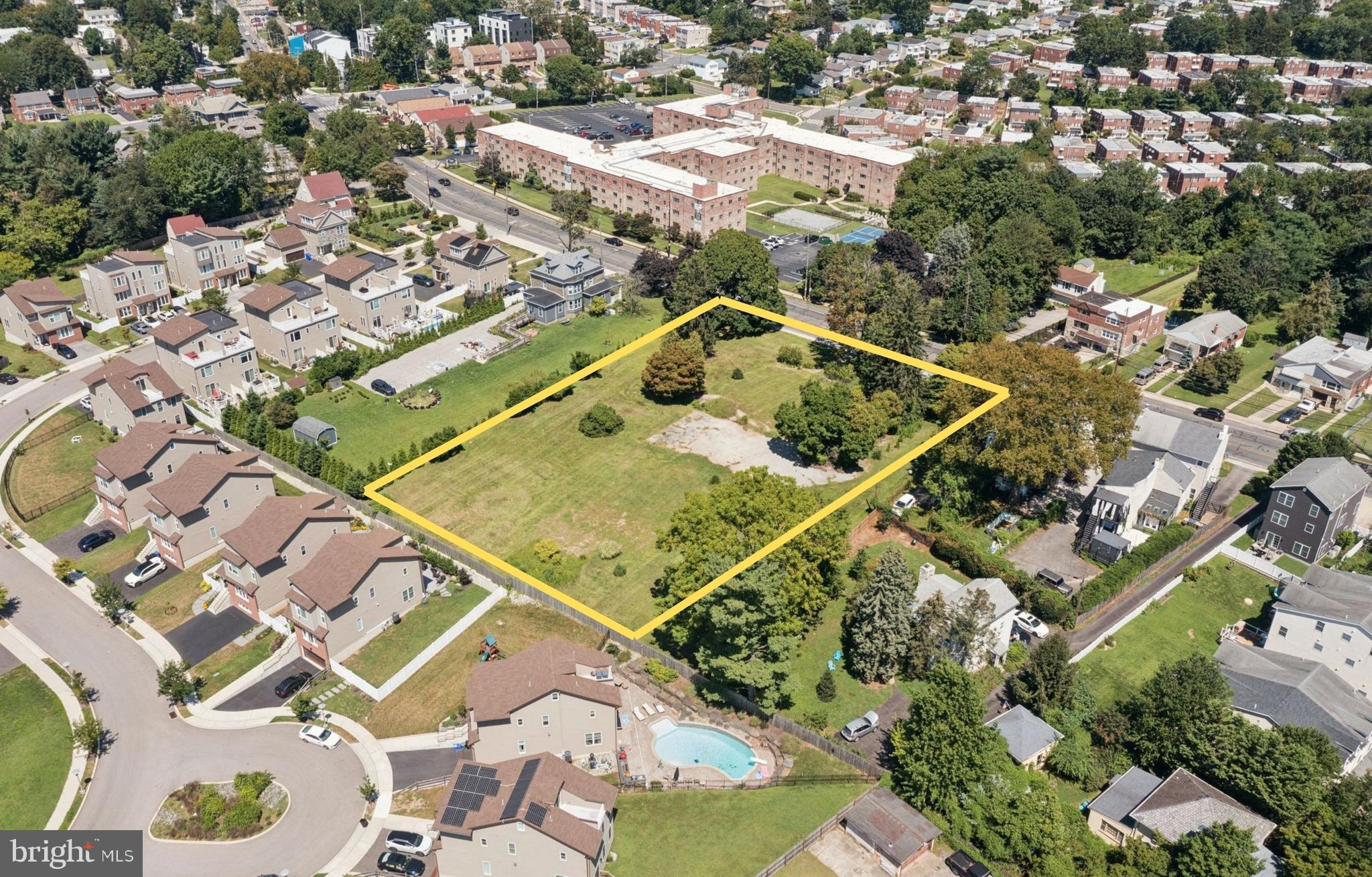 7330 Ridge Avenue Philadelphia, PA 19128 - Photo 5 of 15 an aerial view of a house with a yard