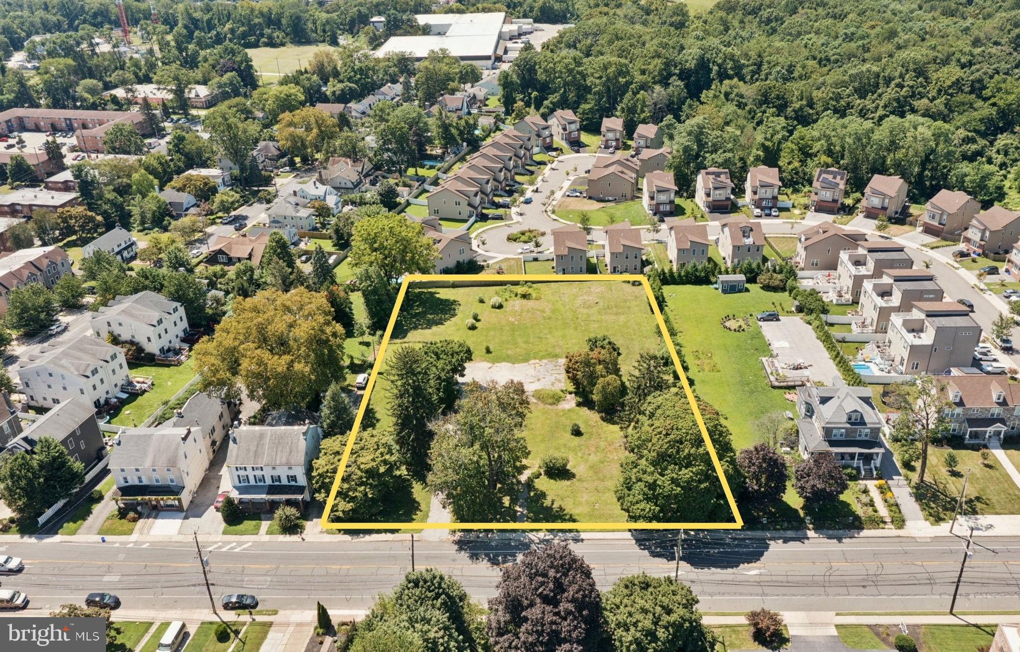 7330 Ridge Avenue Philadelphia, PA 19128 - Photo 6 of 15 an aerial view of residential houses with outdoor space