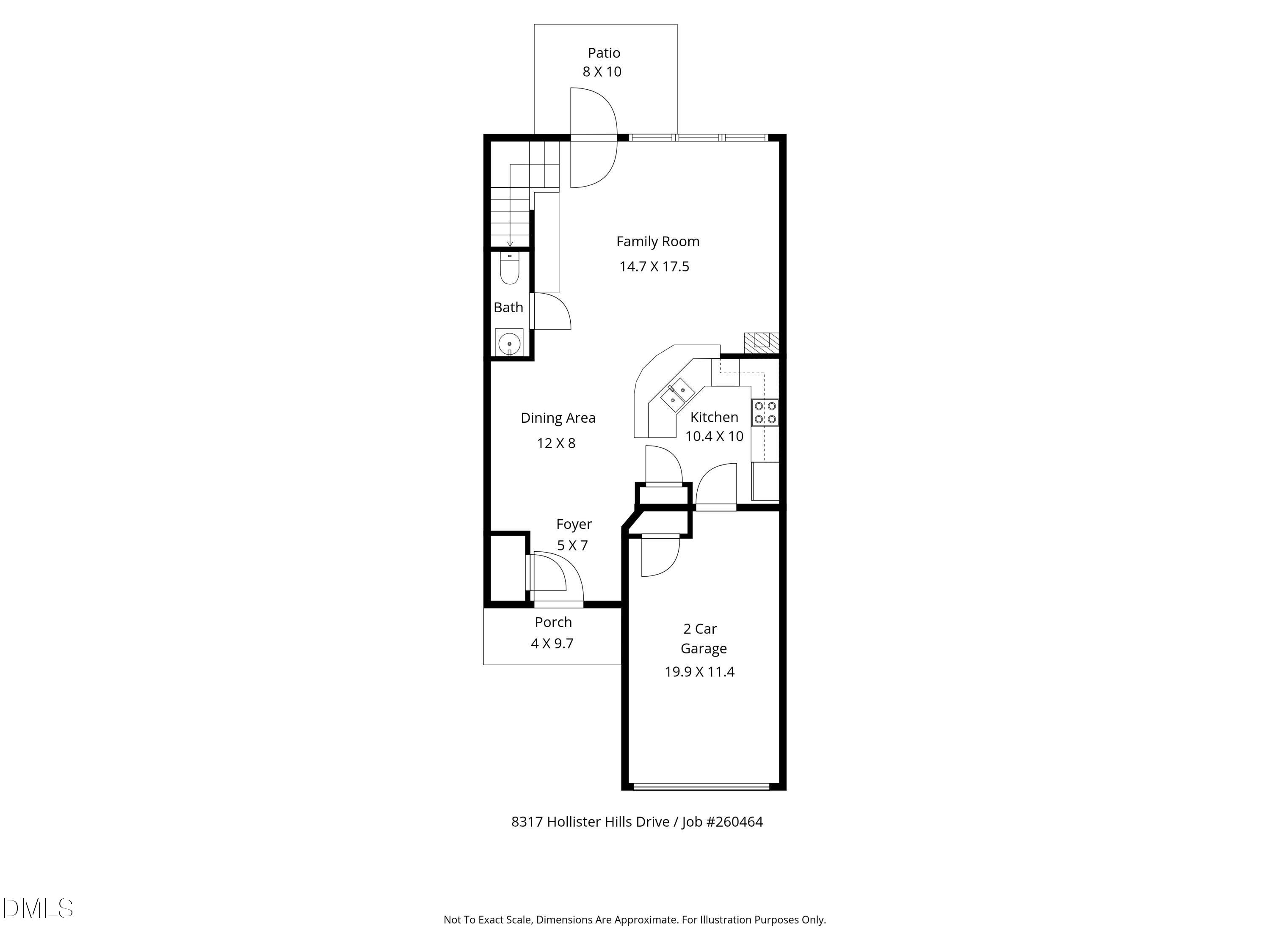 8317 Hollister Hills Drive Raleigh, NC 27616 - Photo 31 of 37 Hollister Hills - first floor