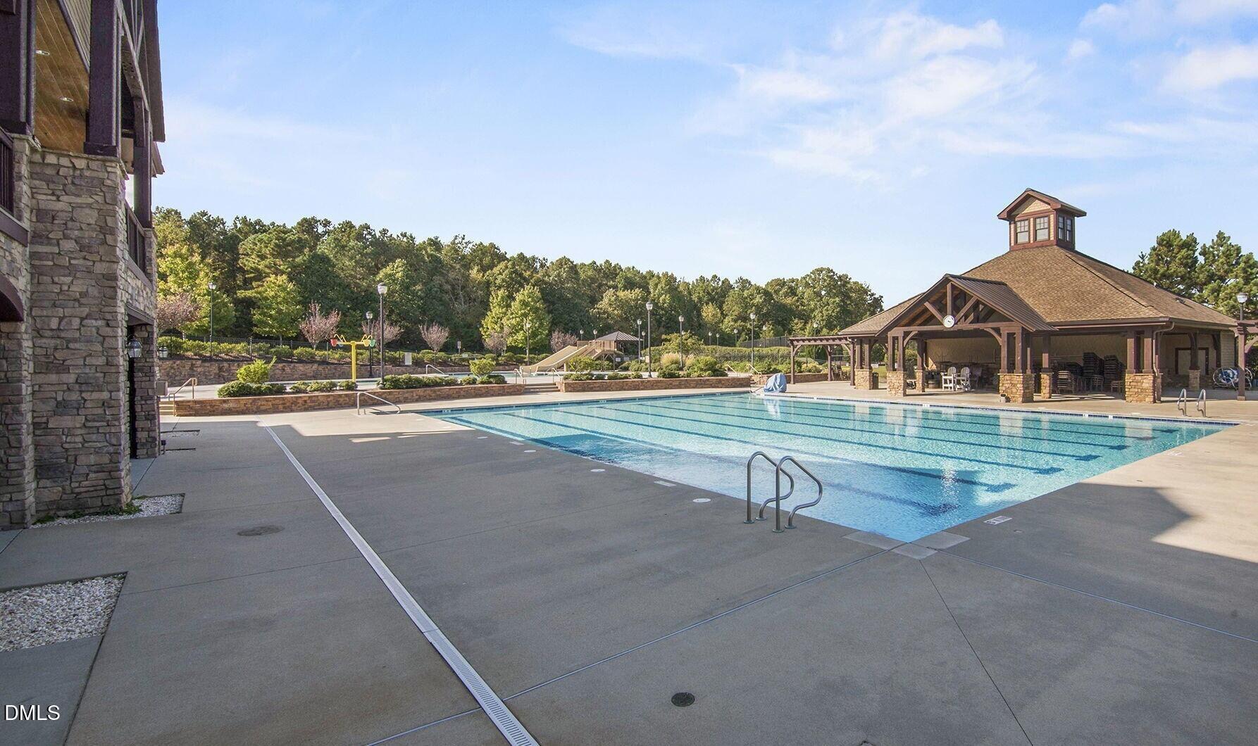 8317 Hollister Hills Drive Raleigh, NC 27616 - Photo 33 of 37 lodge pool