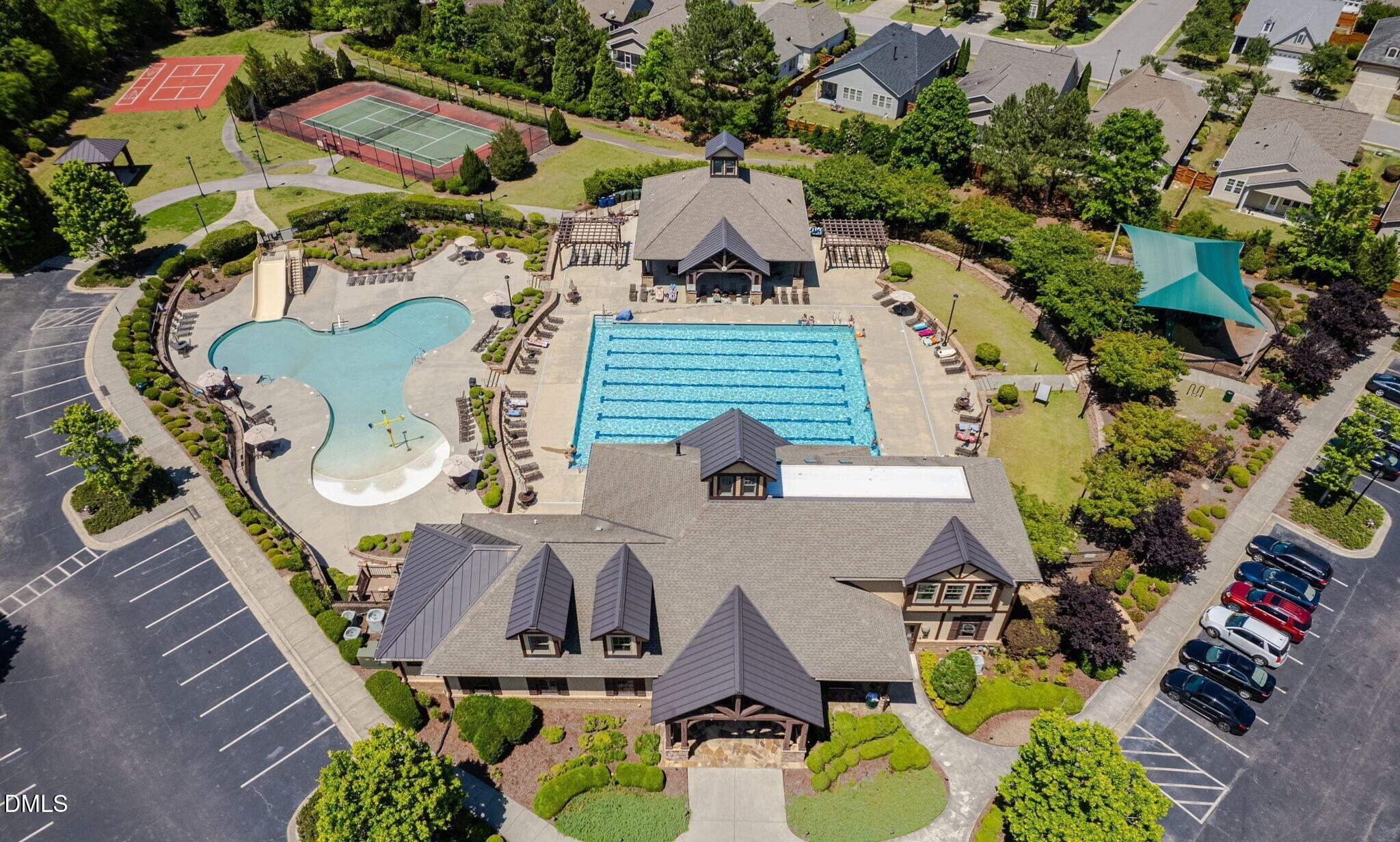 8317 Hollister Hills Drive Raleigh, NC 27616 - Photo 35 of 37 highland creek aerial ammenities