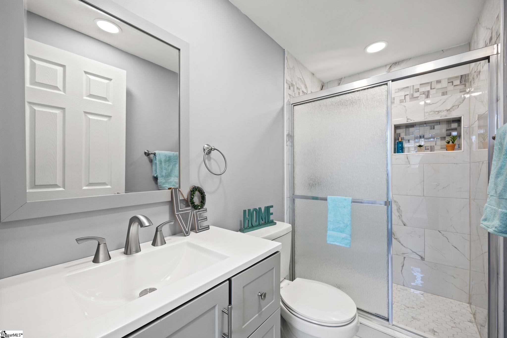 415 Blue Ridge Street Easley, SC 29640 - Photo 13 of 20 Complete update with tile shower.