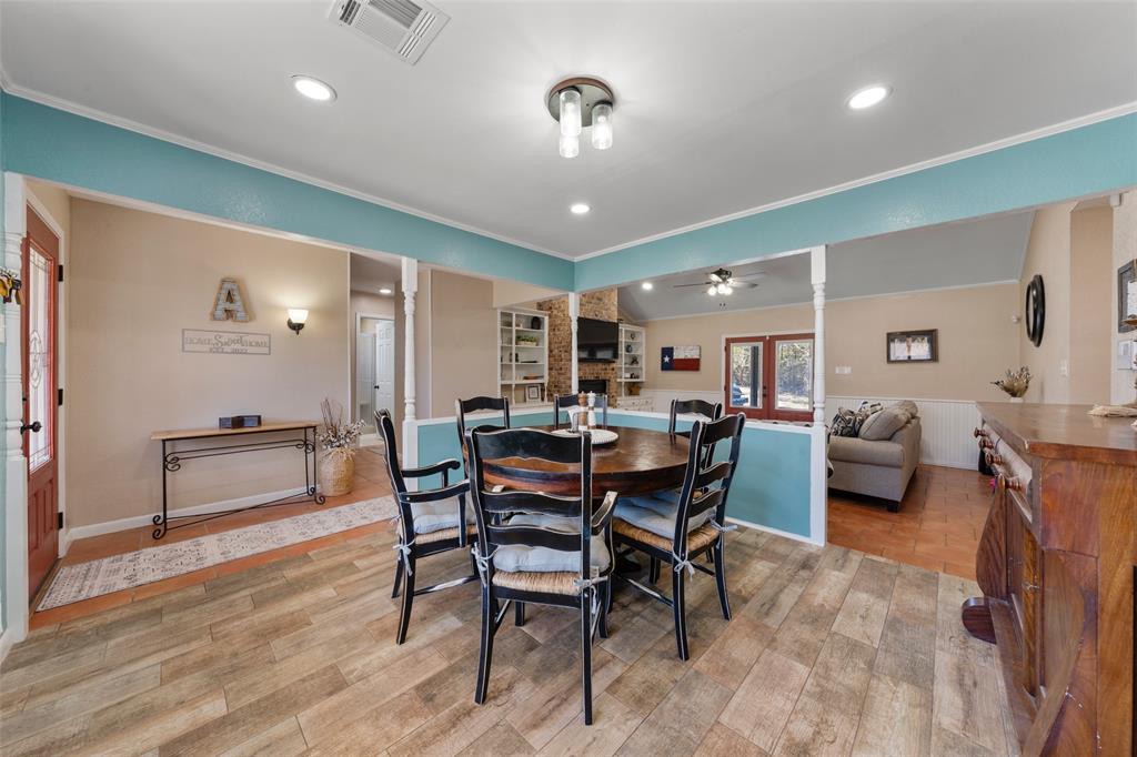 162 High Ridge Drive Bruceville, TX 76630 - Photo 9 of 40 a view of a dining room with furniture
