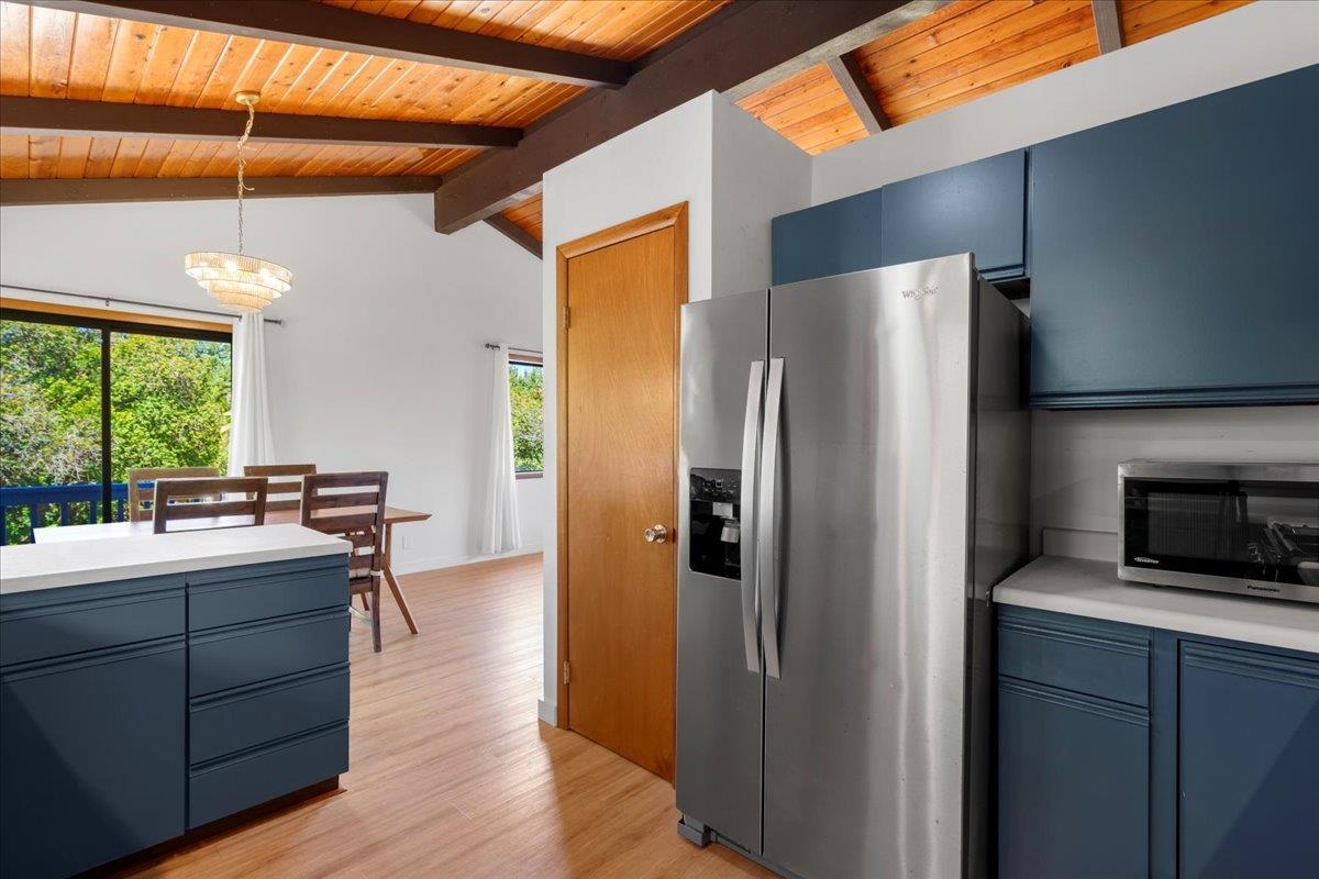 2130 Kauhikoa Road, Unit A Haiku, HI 96708 - Photo 9 of 43 a kitchen with a refrigerator and a sink