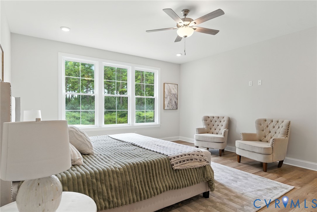 1393 Meadow Grove Powhatan, VA 23139 - Photo 19 of 32 a bedroom with a bed furniture and a window
