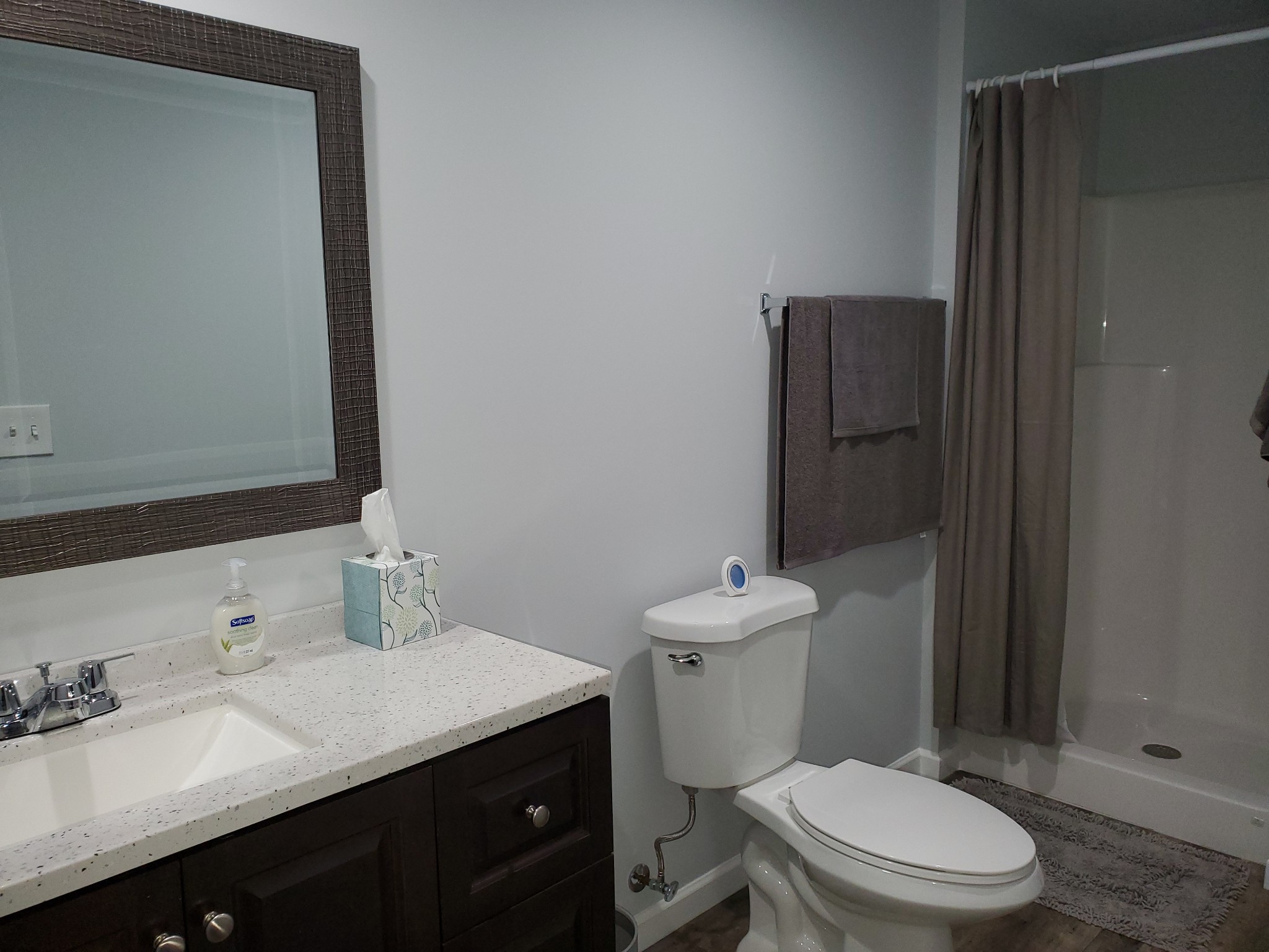 7583 Cherokee Hills Road Fairview, TN 37062 - Photo 48 of 62 a bathroom with a toilet a sink and mirror