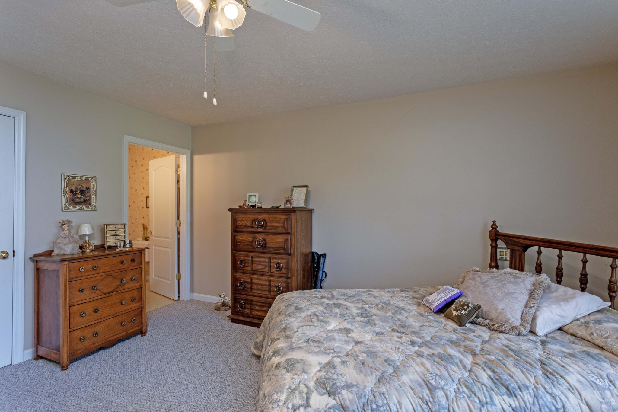 201 Broyles Road Spring City, TN 37381 - Photo 15 of 34 a bedroom with a bed and a dresser