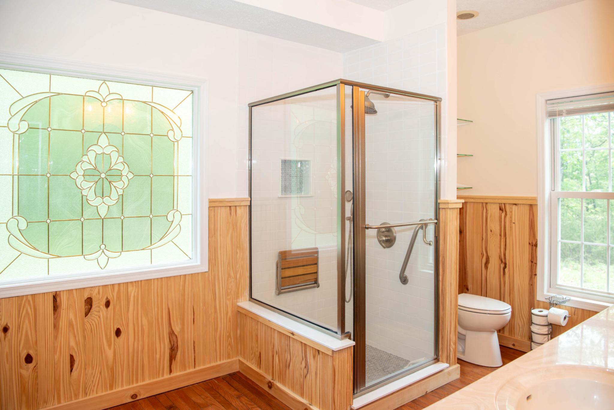 792 Forest Glen Road Moorefield, WV 26836 - Photo 62 of 146 Bright and airy ensuite bathroom retreat.