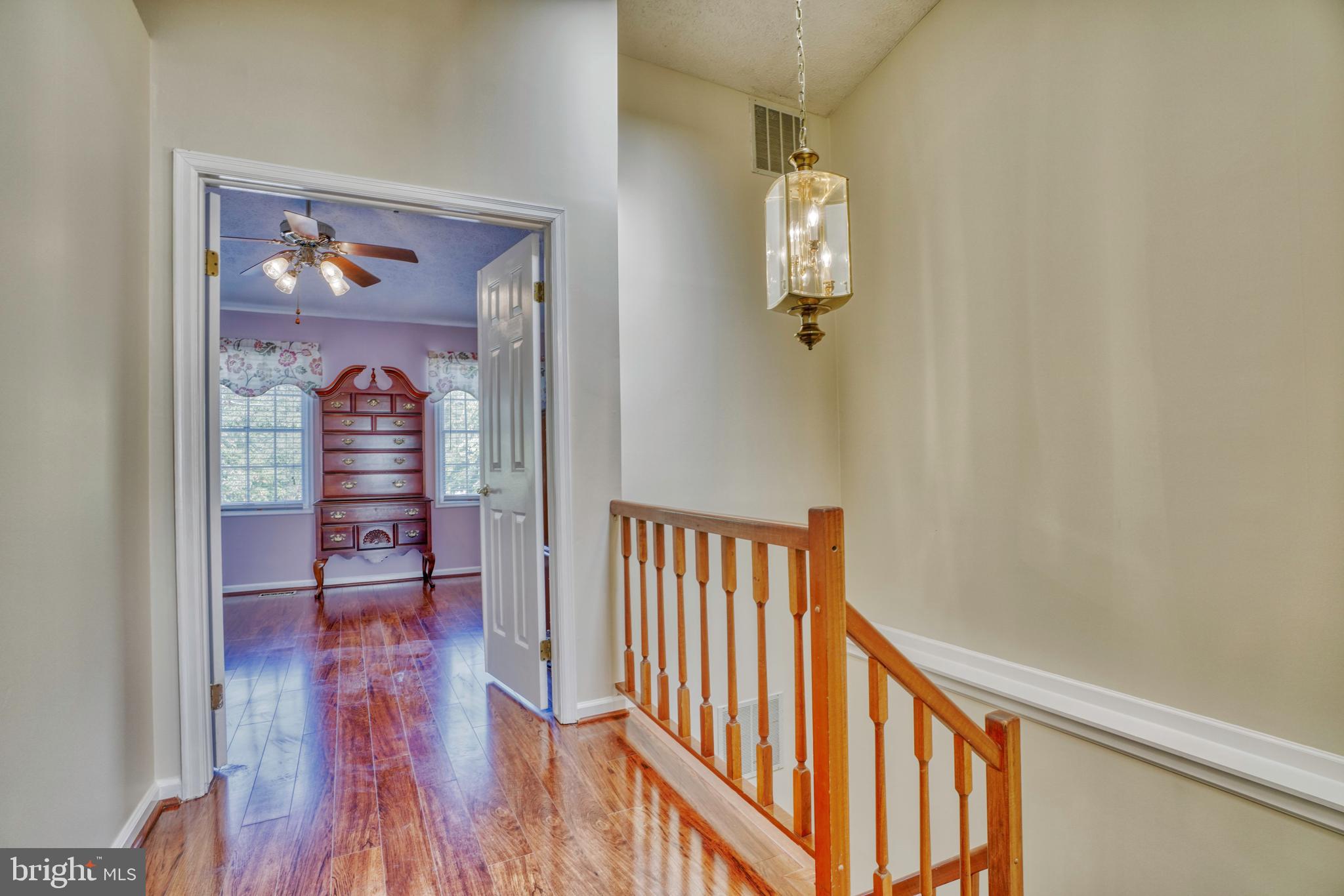 8738 Silver Hall Road Perry Hall, MD 21128 - Photo 15 of 34 Upstairs foyer to front bedroom