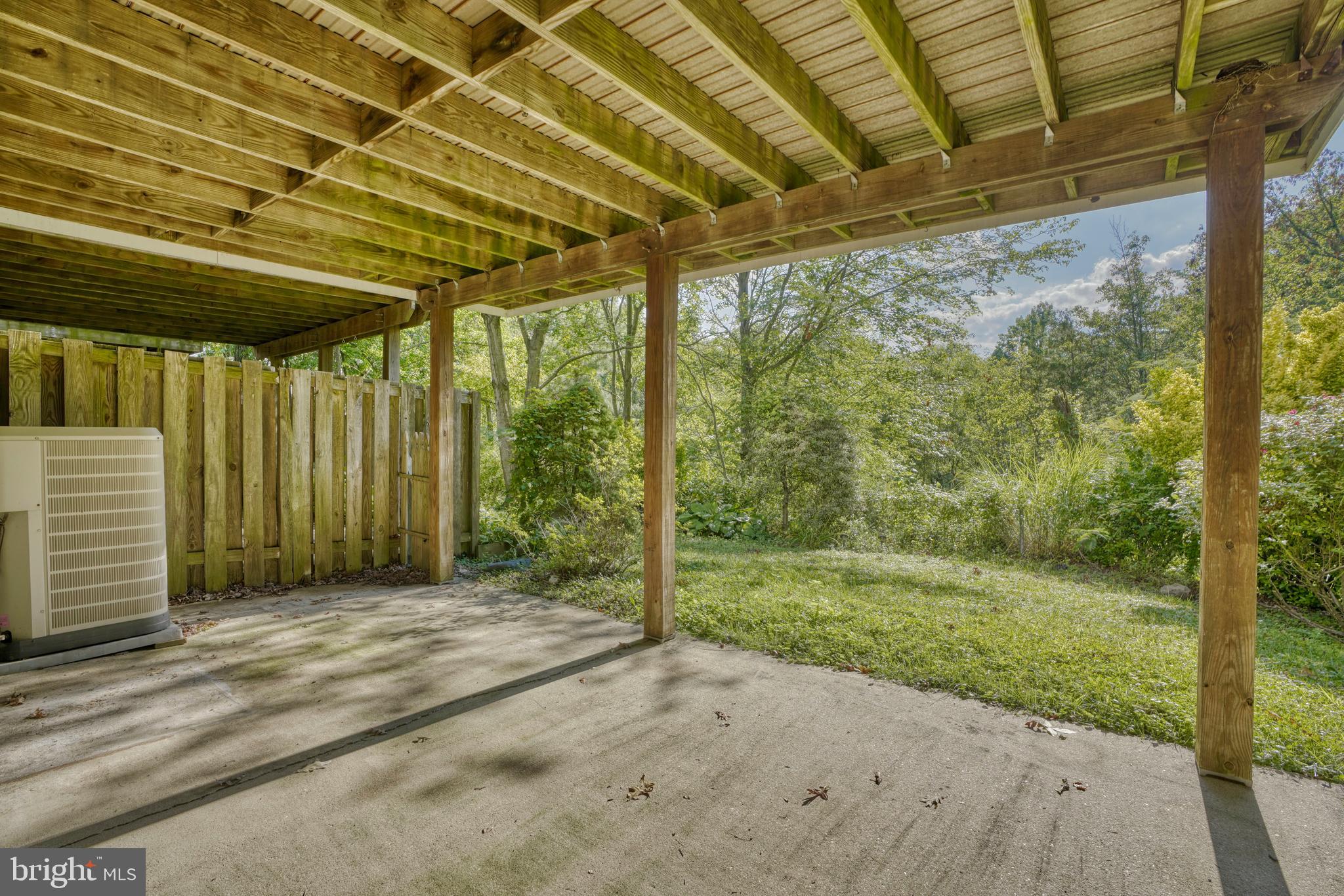 8738 Silver Hall Road Perry Hall, MD 21128 - Photo 31 of 34 Home backs to woods!