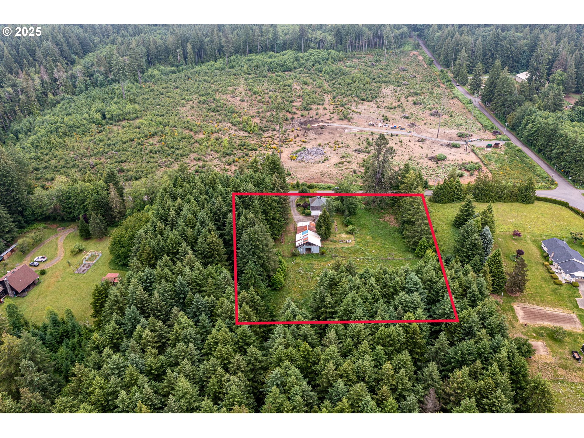 10303 Southeast Bull Run Road Sandy, OR 97055 - Photo 46 of 48 a view of a and covered with lush green forest