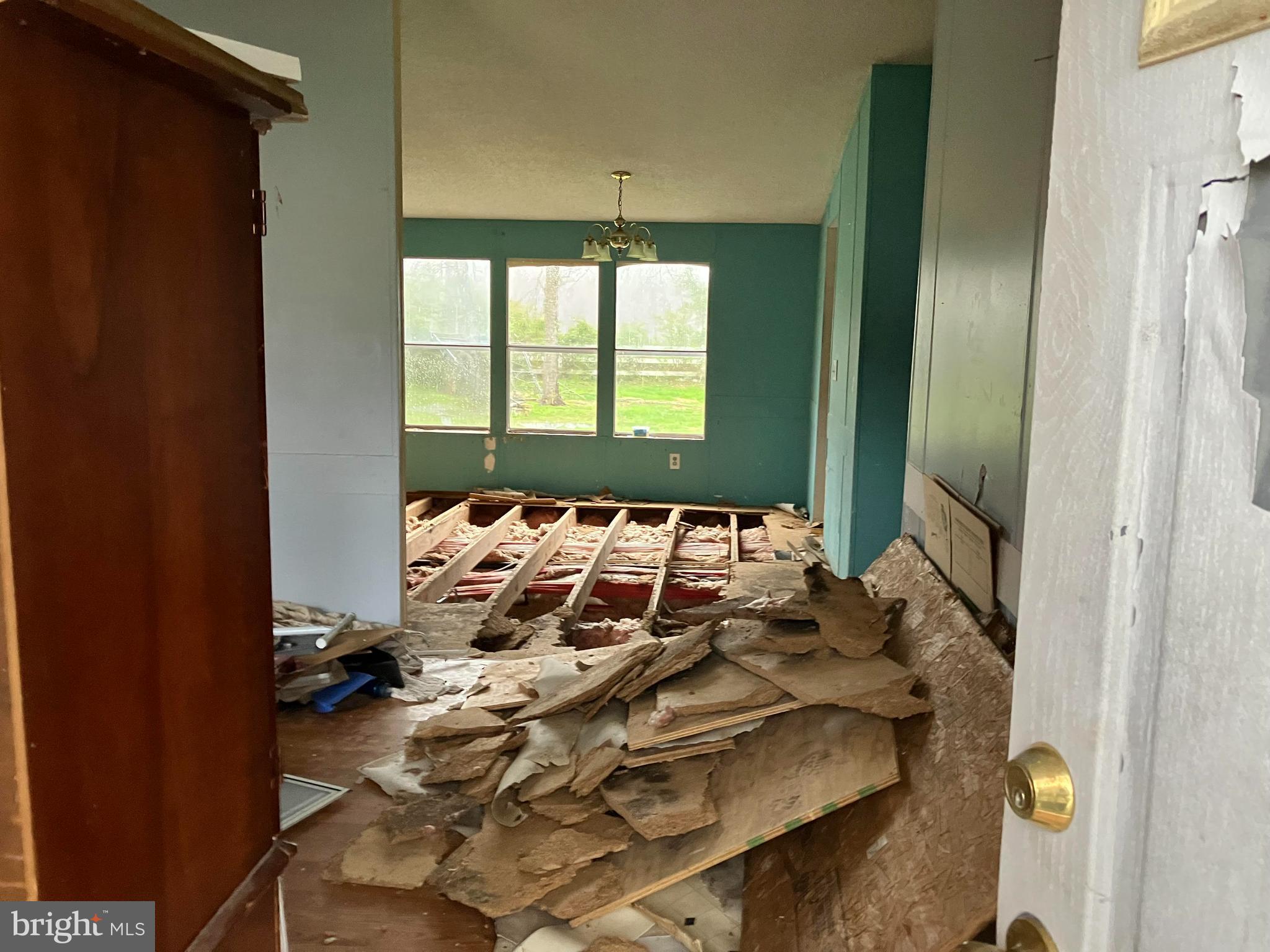 25535 Still Pond Neck Road Worton, MD 21678 - Photo 16 of 16 Interior of Mobile home needs work