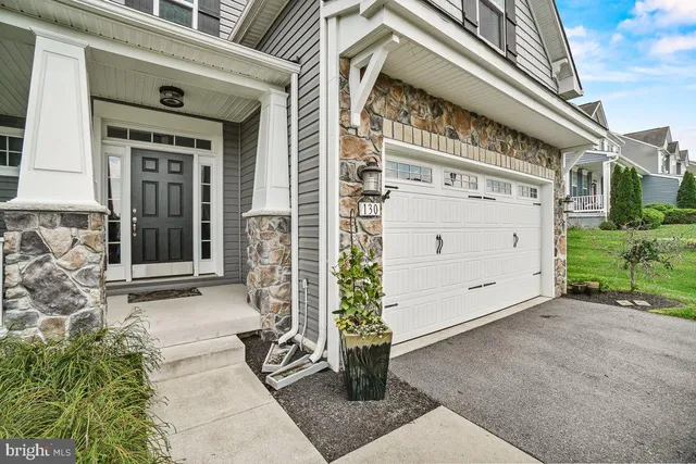 front view of a house with a window