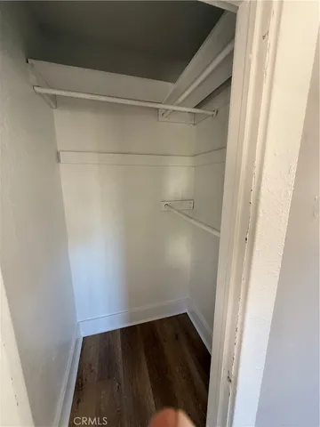 a view of walk in closet