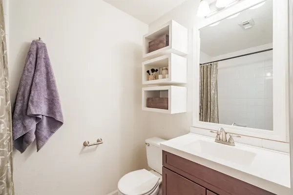 a view of a room with stair